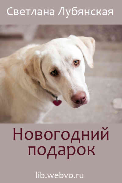 Светлана Лубянская, Новогодний подарок, обложка бесплатной электронной книги